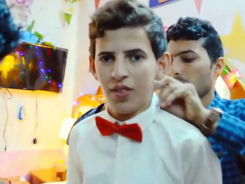 اضغط لمشاهدة الفيديو: عريس عراقي يبلغ من العمر 11 عامًا!